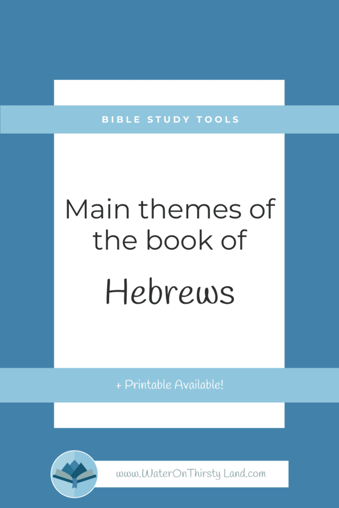 Hebrews Overview Pin