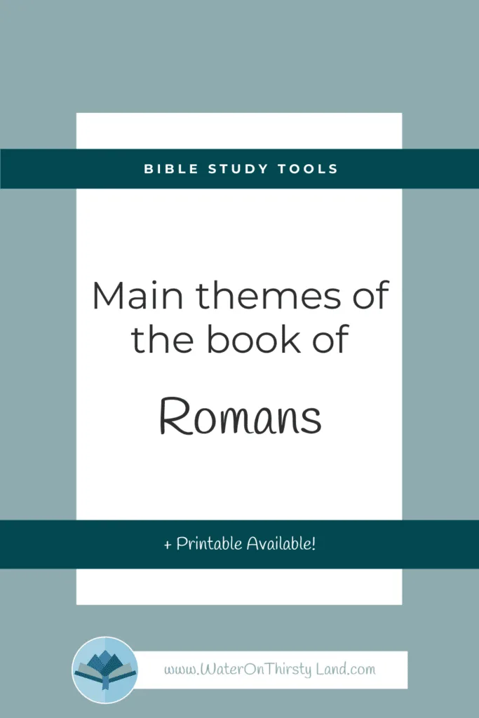 Romans Overview Pin