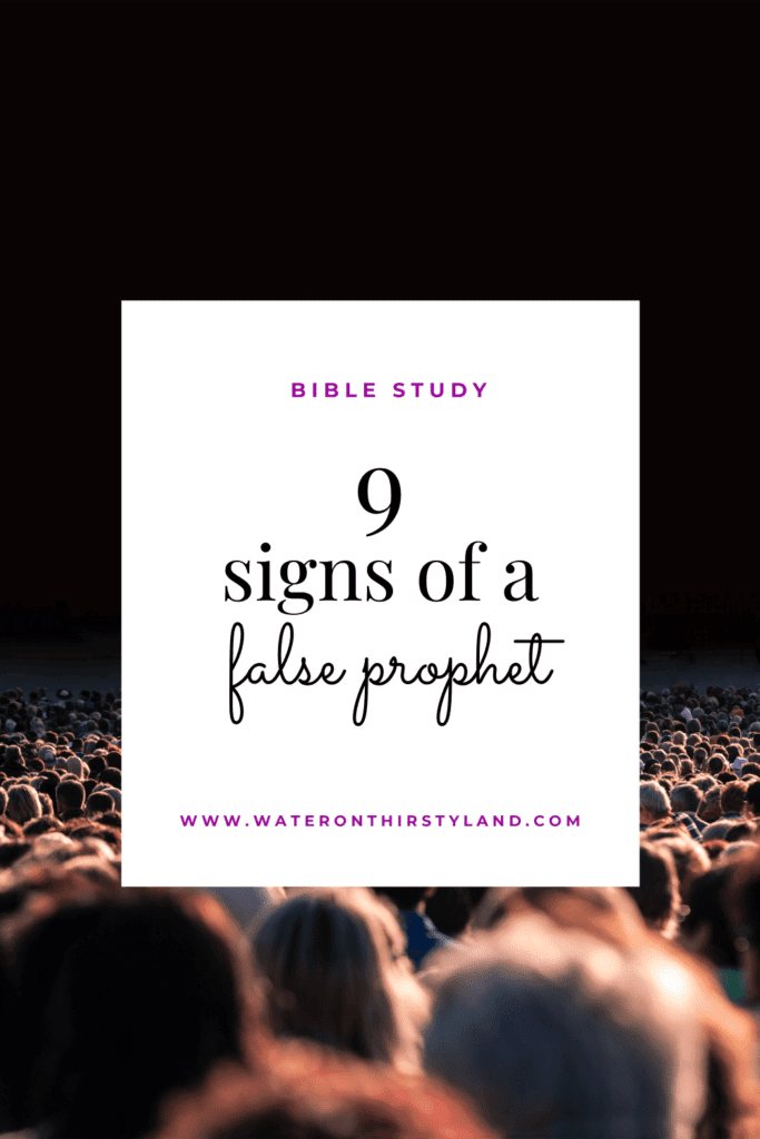 9 signs of a false prophet