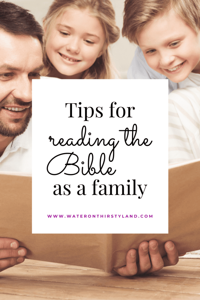 reading the Bible as a family