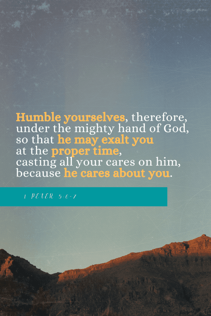 1 Peter 5:6-7