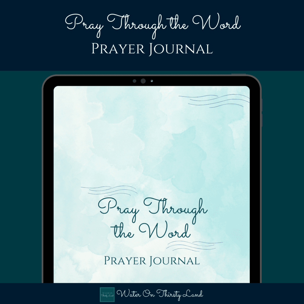 Pray Through the Word Prayer Journal