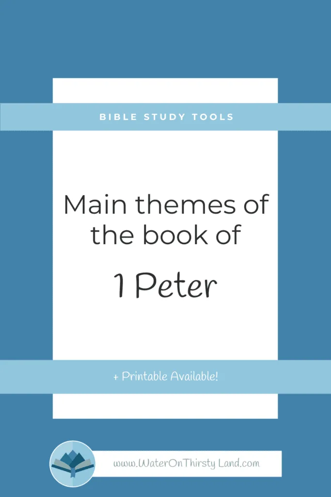 1 Peter Overview Pin