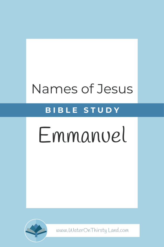 Names of Jesus Emmanuel