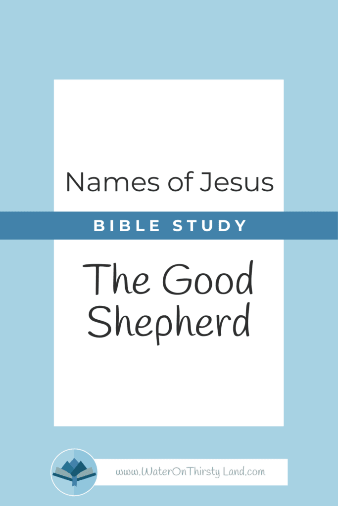 Names of Jesus The Good Shepherd