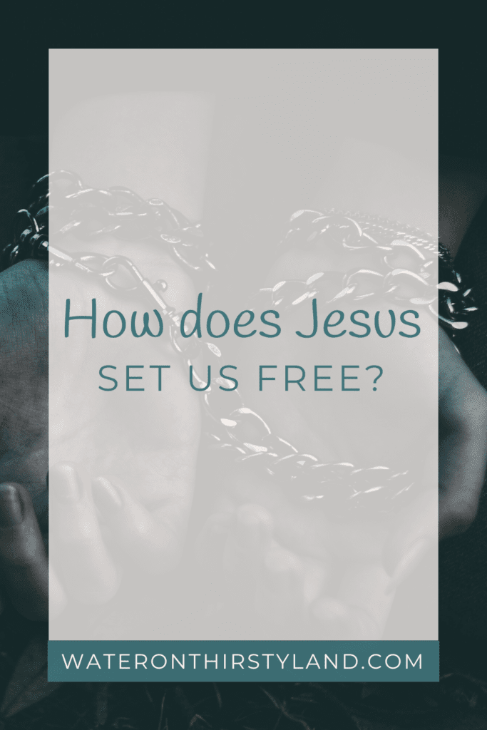 How does Jesus set us free