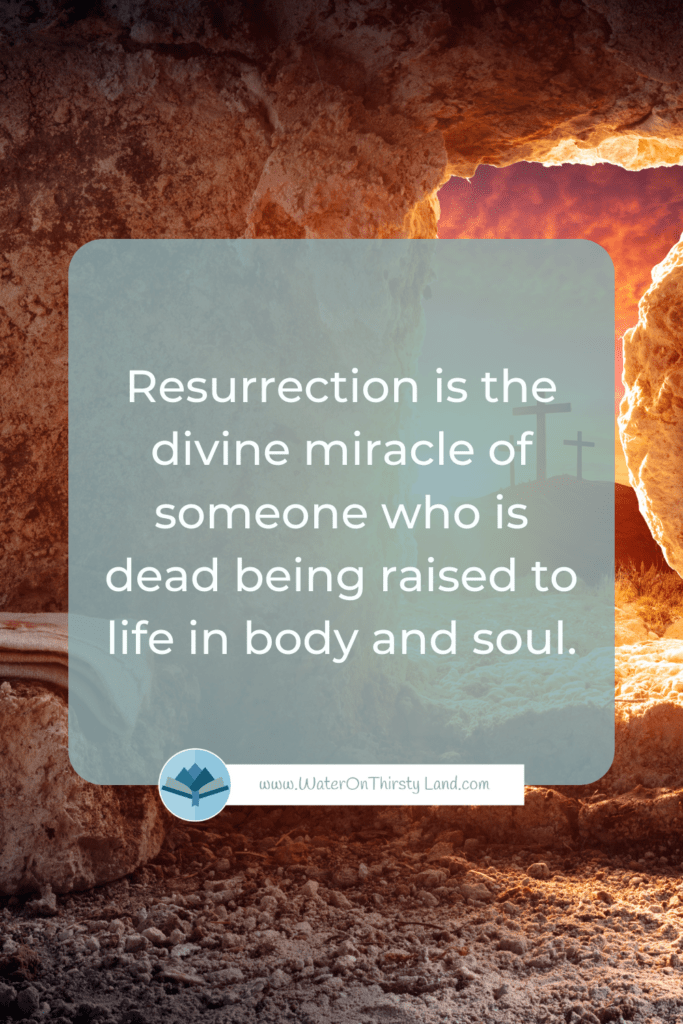what does resurrection mean