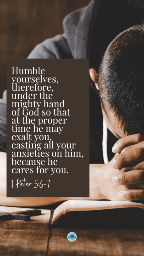 1 Peter 5:6-7 v1 Wallpapers