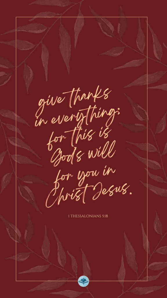 1 Thessalonians 5:18 Wallpapers