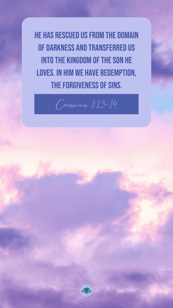 Colossians 1:13-14 Wallpapers