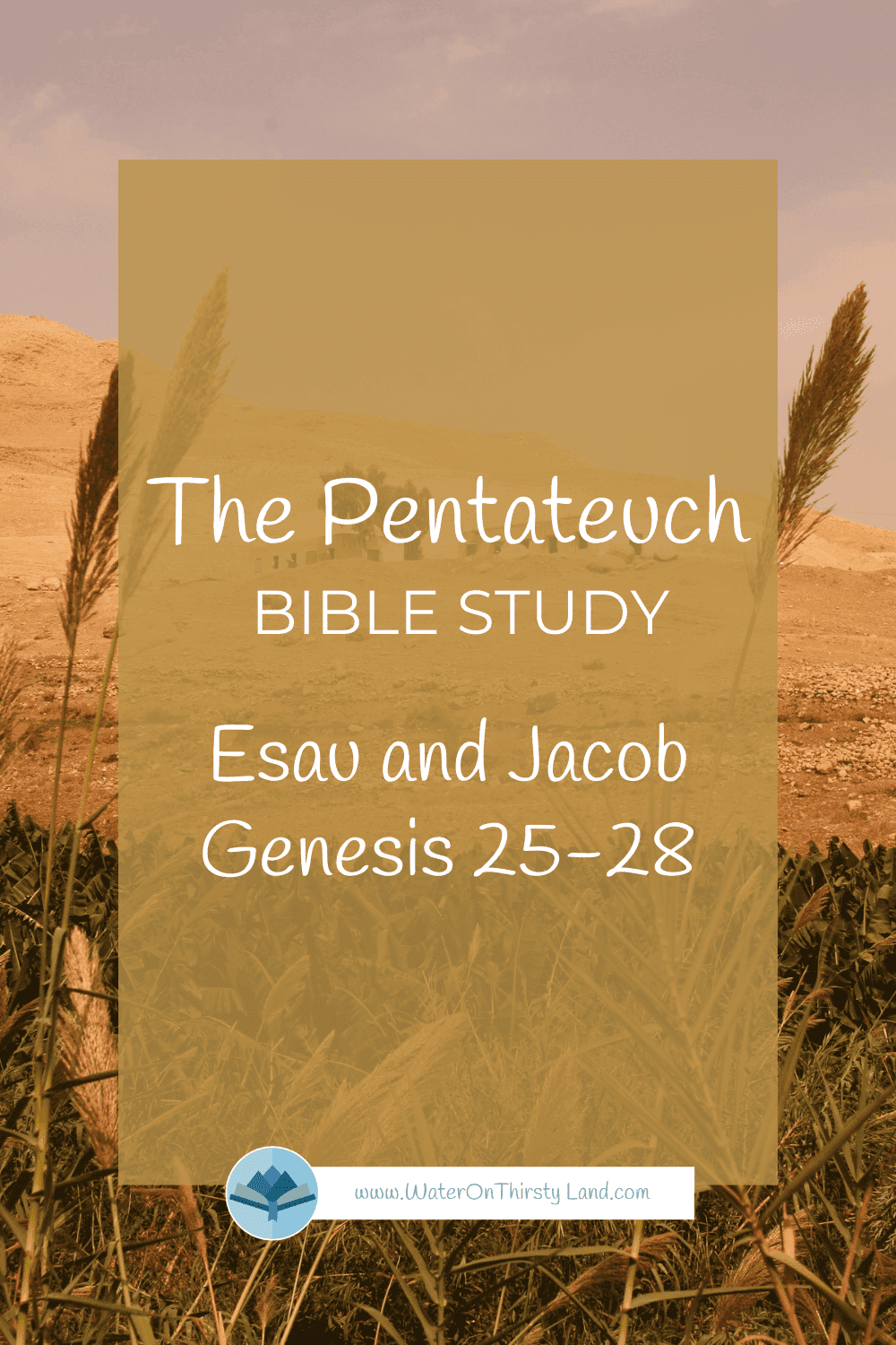 The Pentateuch: Esau and Jacob, Genesis 25-28 | Water on Thirsty Land