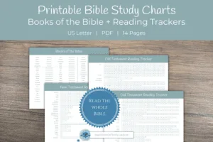 Bible Information Charts - Image 5