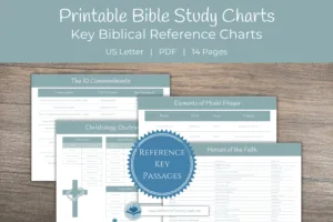 Bible Information Charts - Image 3