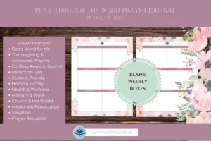 Pray Through the Word - Dusty Rose - Image 8