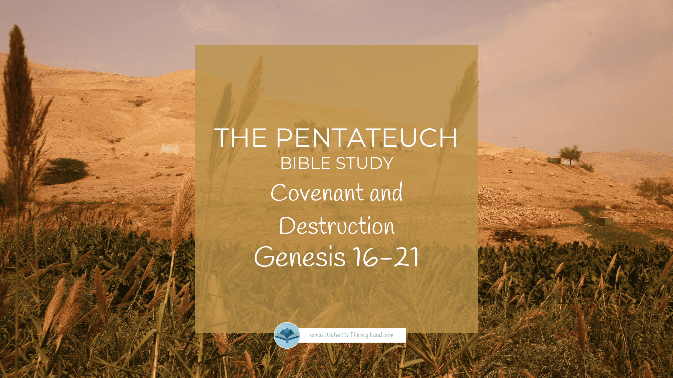 Pentateuch Covenant and Destruction Genesis 16-21 CK