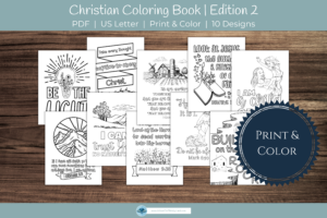 Christian Coloring Book _ Edition 2