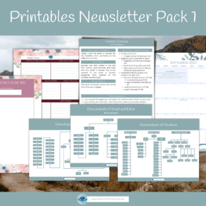 Printables Newsletter Pack 1