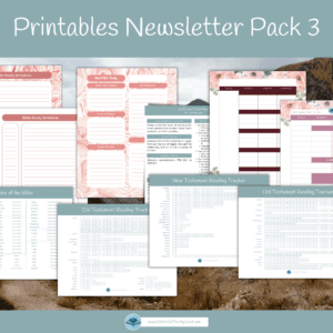 Printables Newsletter Pack 3