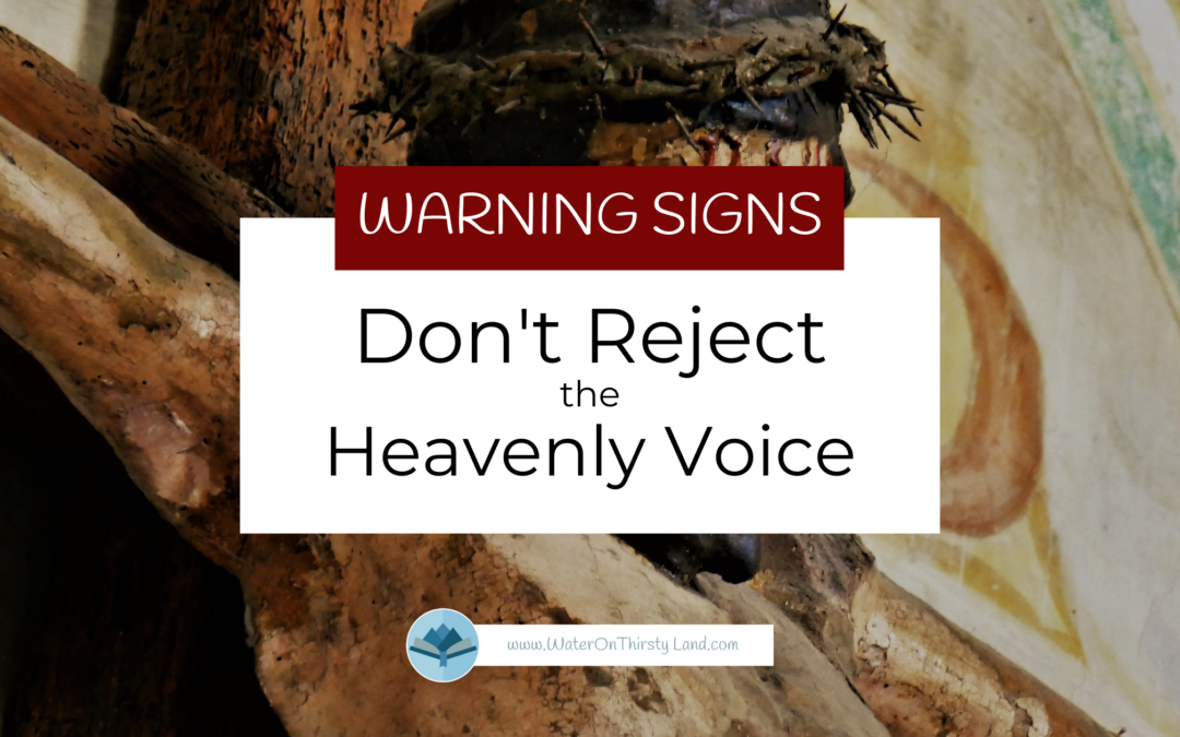 Don't Reject the Heavenly Voice