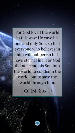 John 3:16-17 Wallpapers