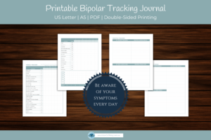 Printable Bipolar Tracking Journal SHOP