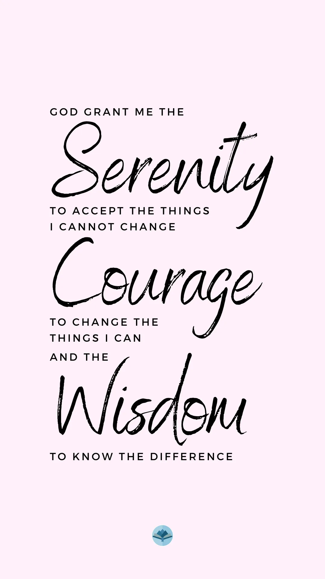 Serenity Prayer Wallpaper