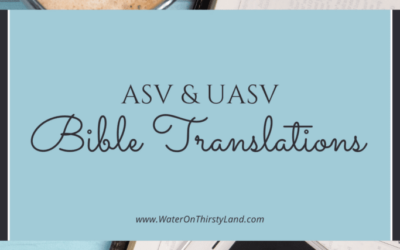 Bible Translation: ASV & UASV