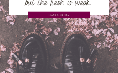 What Mark 14:38 teaches about renewal